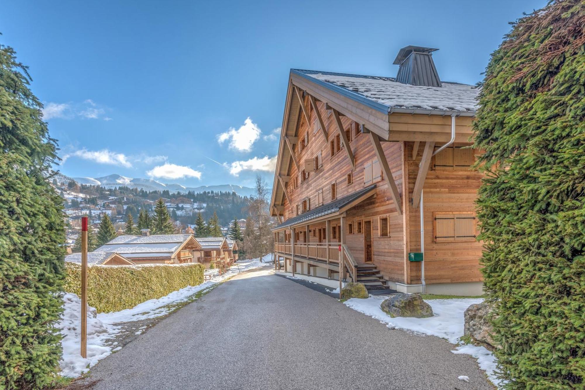 Arboreve - Station De Ski A Pied Vue Montagne Megève Kültér fotó