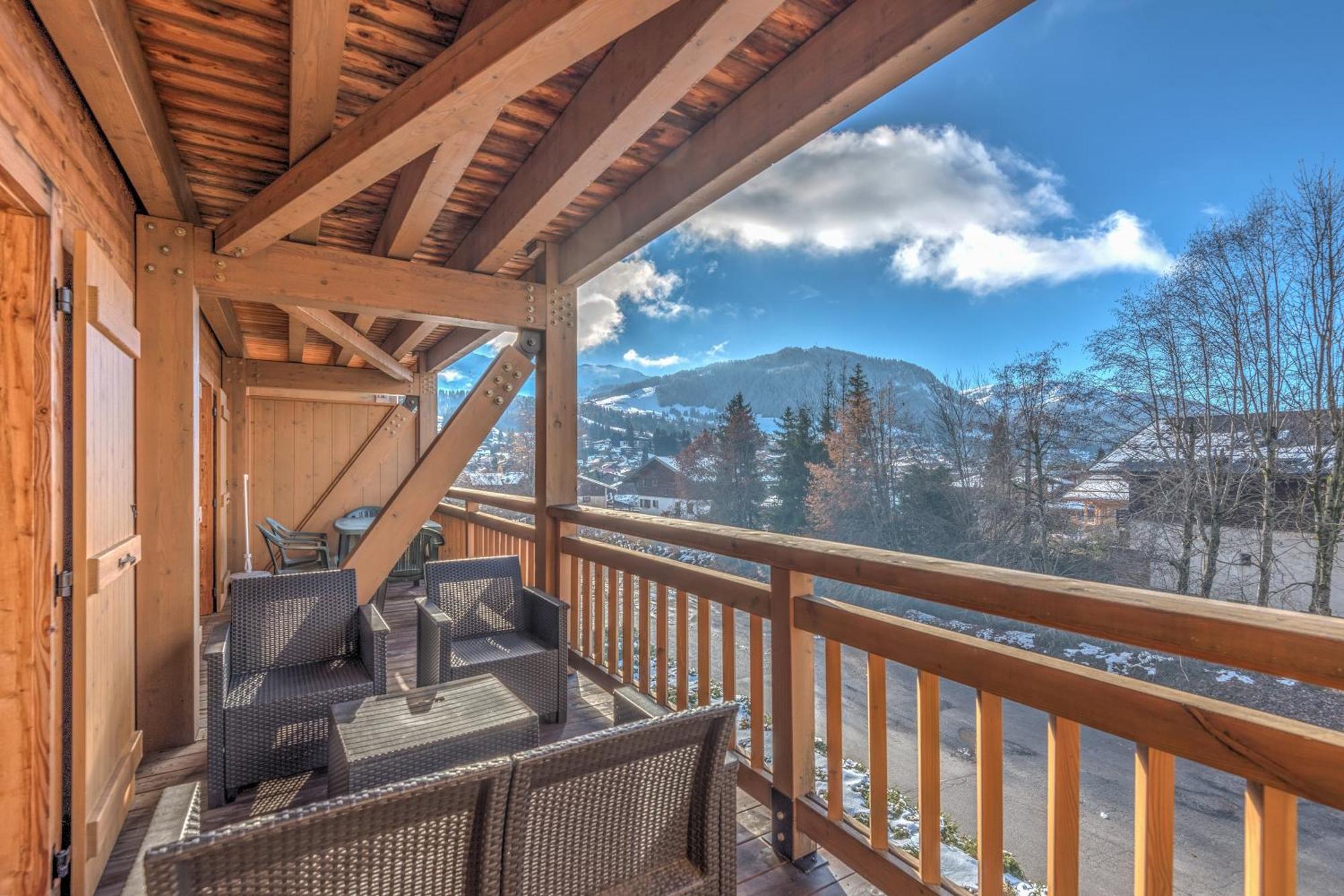 Arboreve - Station De Ski A Pied Vue Montagne Megève Kültér fotó